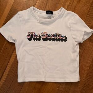 Ladies Beatles crop top